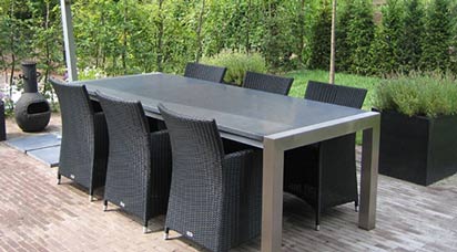 Basalt Tischplatten