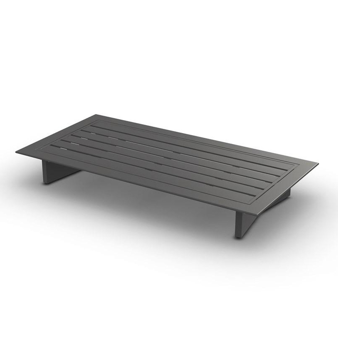 Arbon Base 2 seater aluminium charcoal