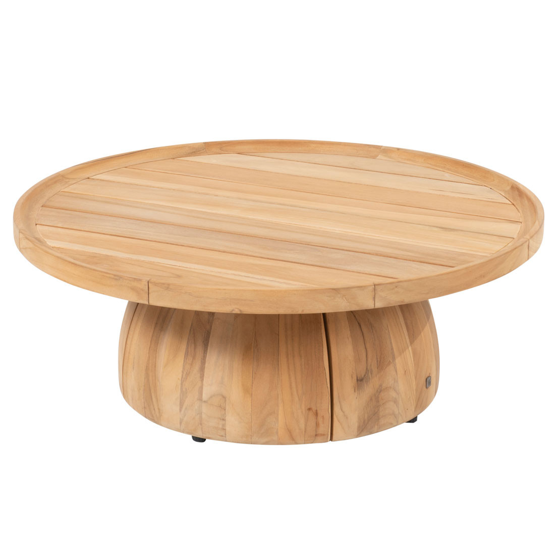 Pablo coffee table teak round 80 cm H 30