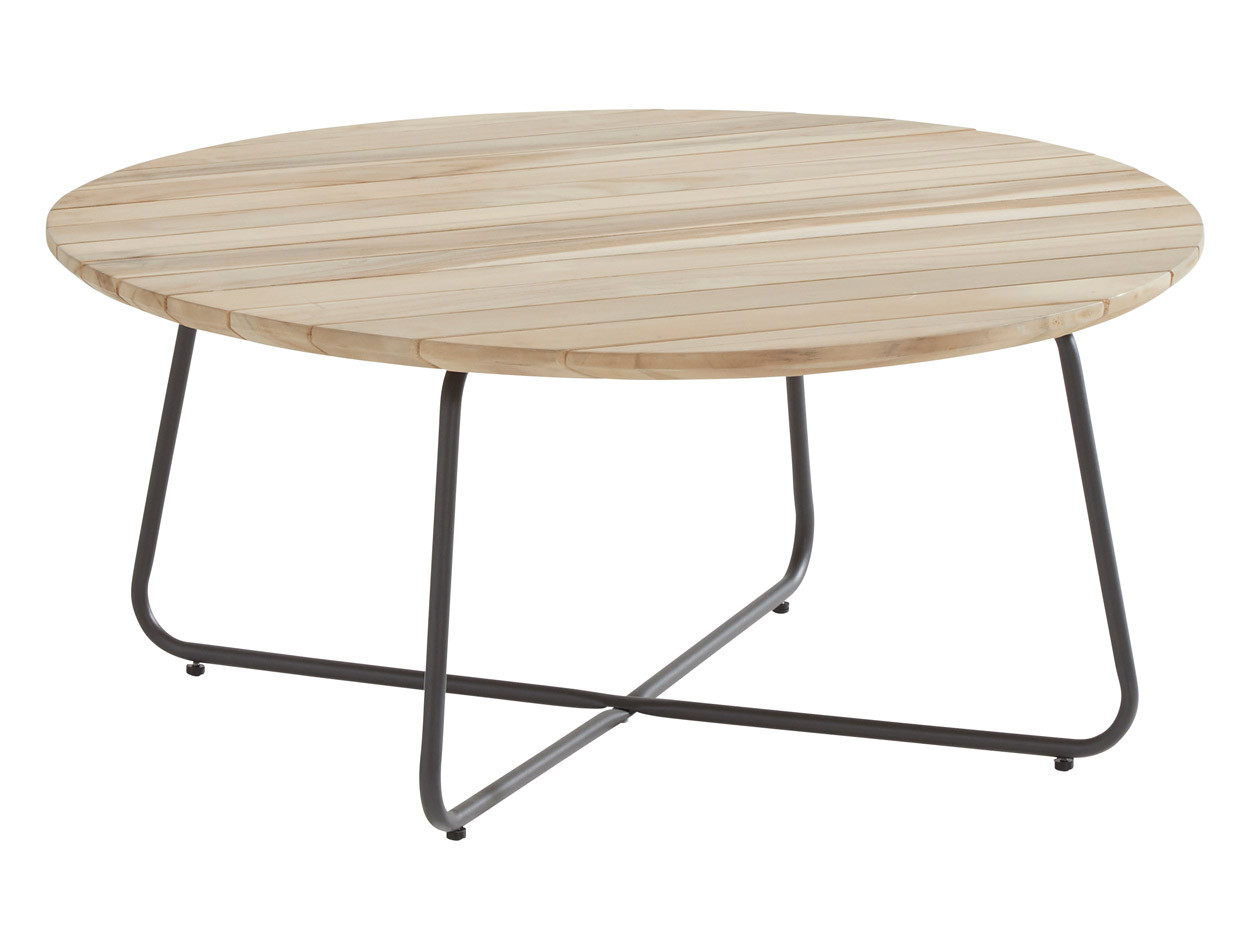 Axel lounge tuintafel rond 90cm (H=35CM)