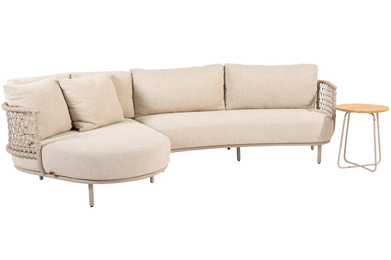 Sardinia Chaise-Loungeset mit Verdi Sidetable