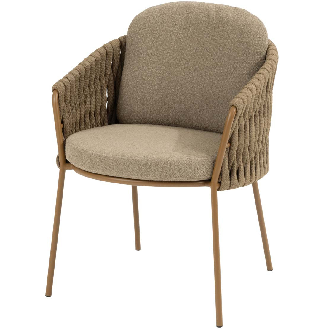 Molina dining chair amber with 2 cushions