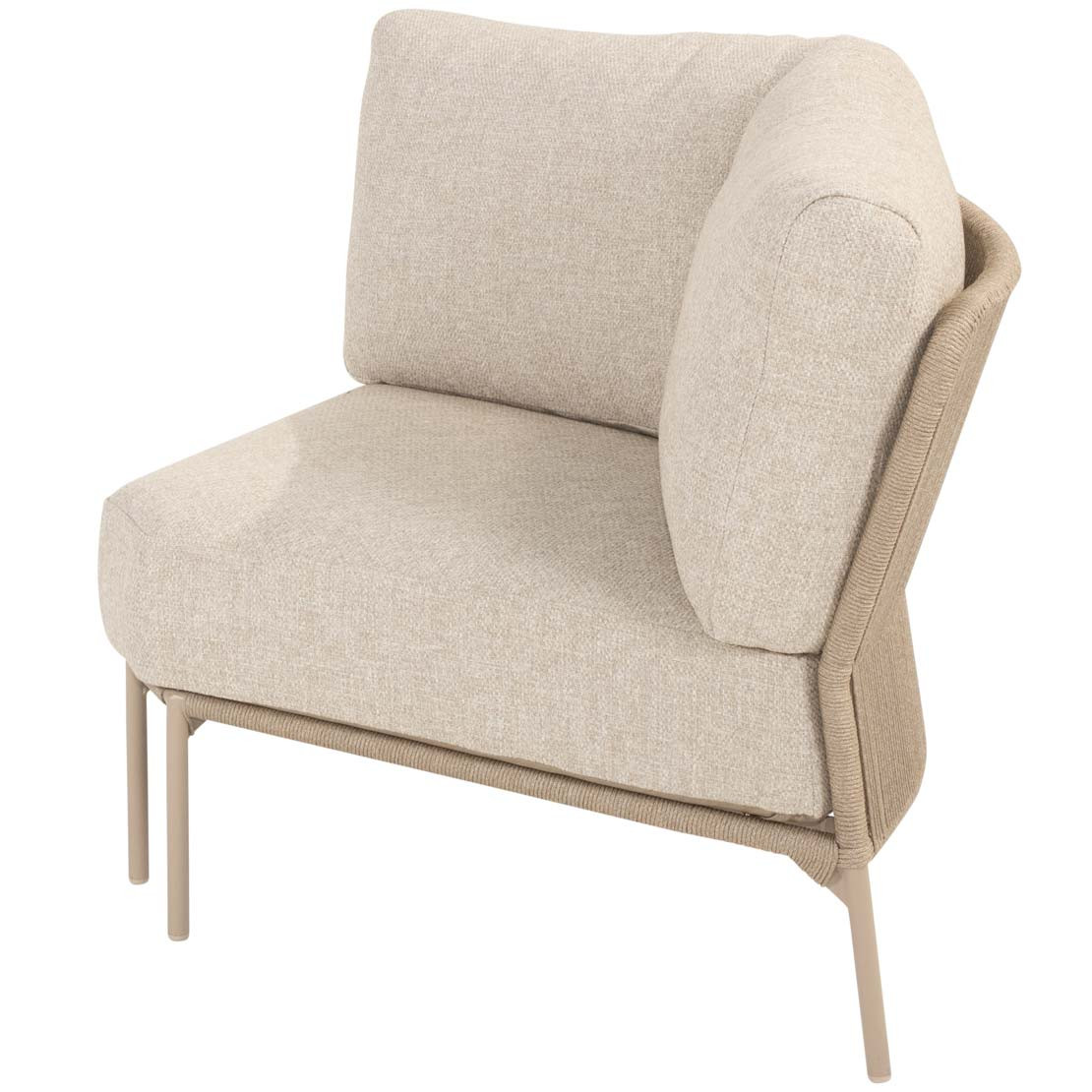 Florence corner latte with 3 cushions