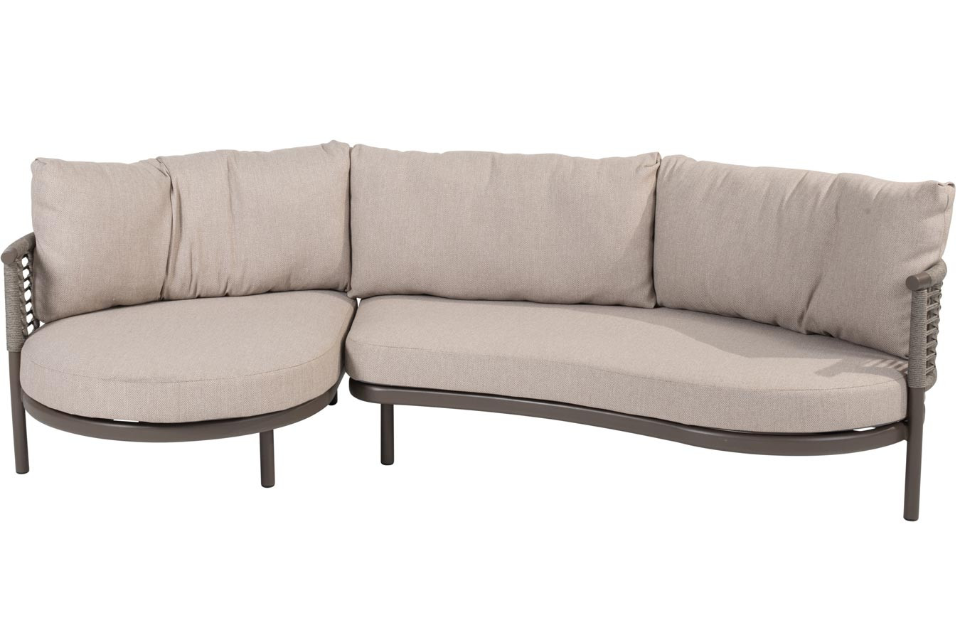 Puglia organic loungeset terre 2 seat left arm and love island right arm