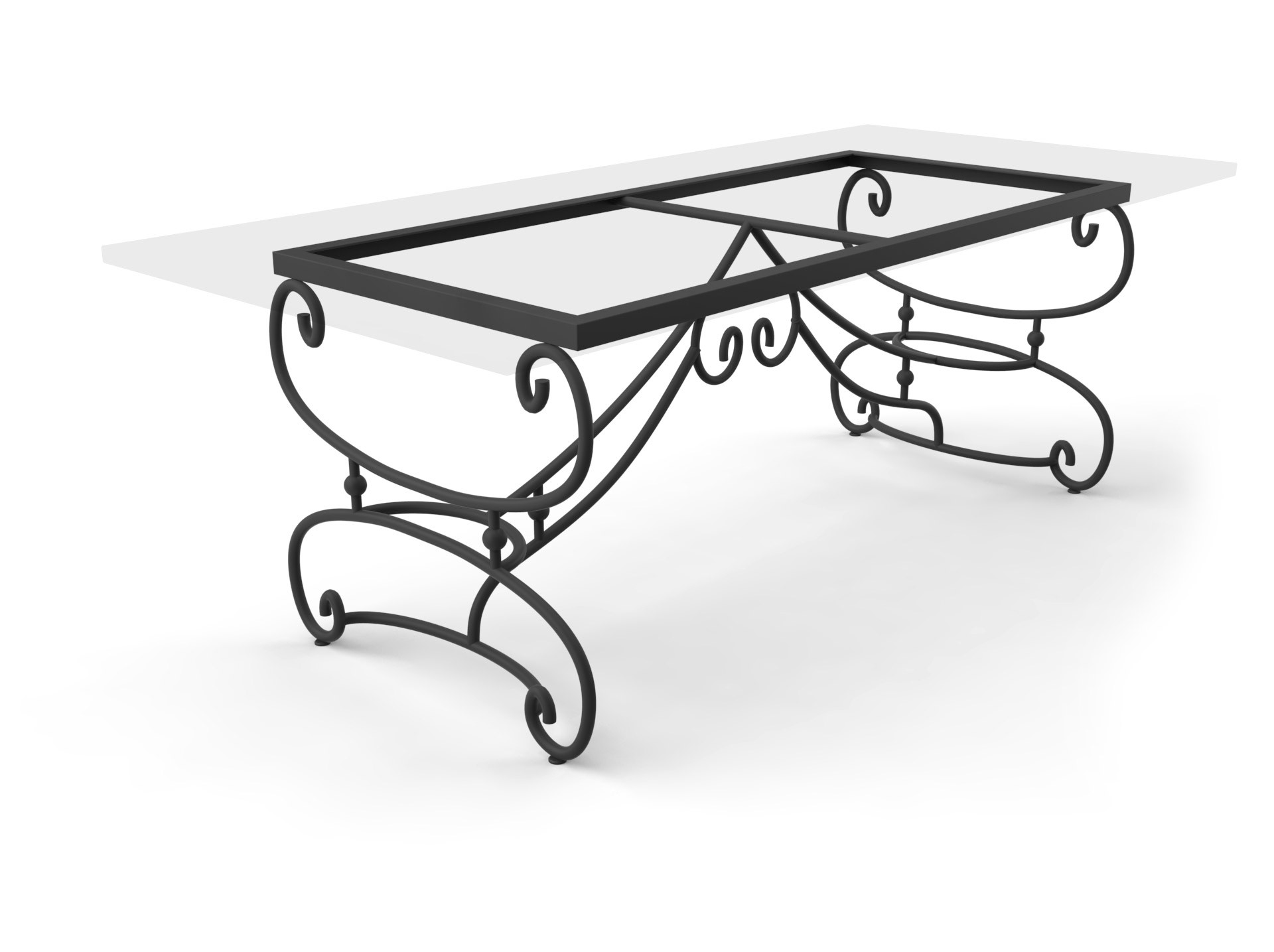 Tafelonderstel Classic Gecoat 1900x750x730mm