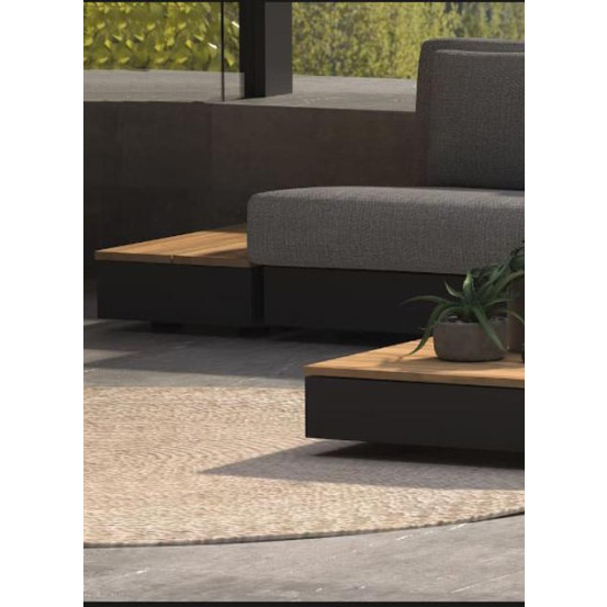 Ibiza modular big corner set with coffeetable