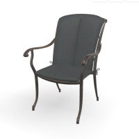 Favola bronze Dining Gartenstuhl stapelbar