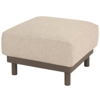 Capresi footstool terre with cushion