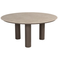 Arizona table ceramic sabia panna round 160 cm 
