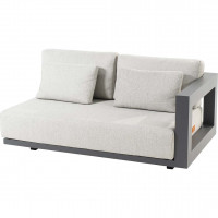 Metropolitan 2.5 seater bench left arm with 5 cushions