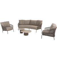 Capalbio Loungeset mit Sofie Couchtischen