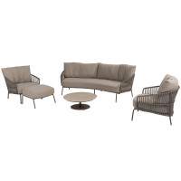 Capalbio Loungeset mit Boaz Couchtisch