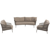 Capalbio Loungeset 3-teilig