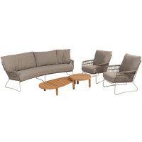 Botanic Loungeset mit Finn Couchtischen