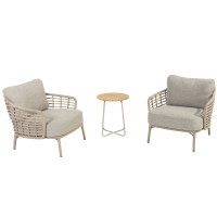 Como bistro living set with Verdi sidetable