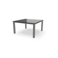 Granit Quadratischer Absolute Black Tisch Standard Edelstahl