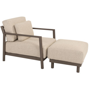 Capresi Stuhl-Hocker Loungeset