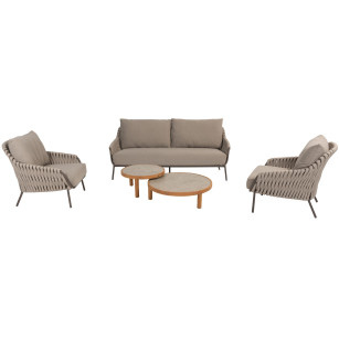 Montera Loungeset mit Finn Kaffeetischen