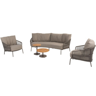 Capalbio Loungeset mit Volta Coffeetables