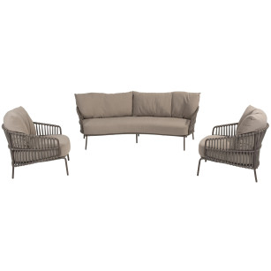 Capalbio Loungeset 3-teilig