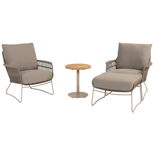 Botanic Bistro Loungeset mit Hocker