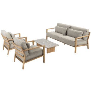 Lucas living set with coffeetable