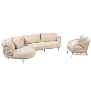 Sardinia Loungeset 3-teilig