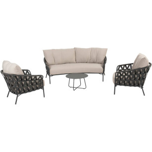 Albareto Loungeset mit Dali Couchtisch