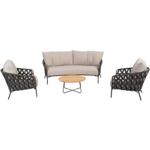 Albareto Loungeset mit Verdi Coffee Table