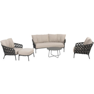 Albareto Loungeset mit Dali Couchtisch