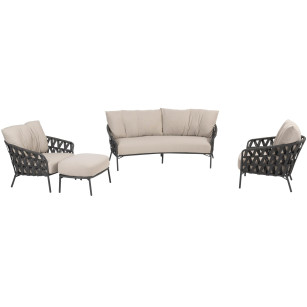 Albareto Loungeset 4-teilig