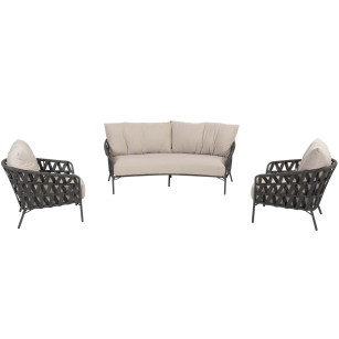 Albareto Loungeset 3-teilig