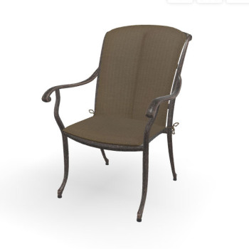 Favola bronze Dining Gartenstuhl stapelbar