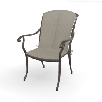 Favola bronze Dining Gartenstuhl stapelbar