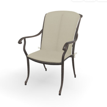 Favola bronze Dining Gartenstuhl stapelbar