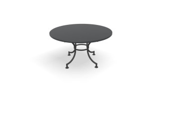 Granit Runder Absolute Black Tisch Fortuna