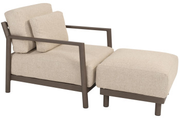 Capresi Stuhl-Hocker Loungeset