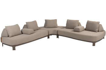 Santorini modulare Eck-Loungeset