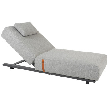 Ferias sunbed anthracite ash grey