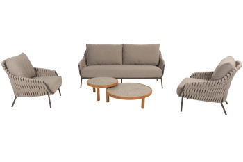 Montera Loungeset mit Finn Kaffeetischen