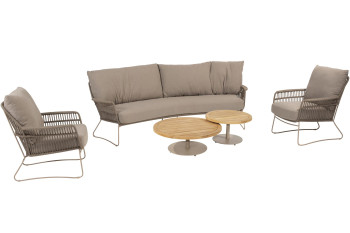 Botanic Loungeset mit Volta Salontischen