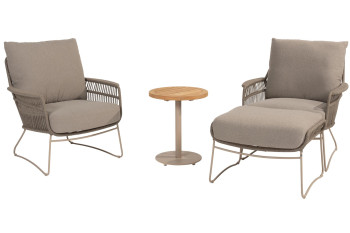 Botanic Bistro Loungeset mit Hocker