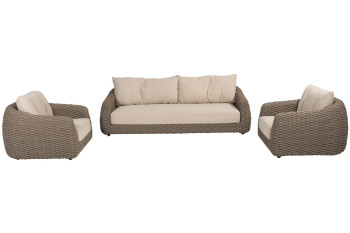 Maxime Stuhl-Bank Loungeset