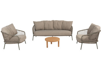 Jura Loungeset mit Finn Couchtisch