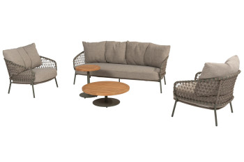 Jura Loungeset mit Volta Couchtischen
