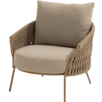 Molina living chair amber with 2 cushions