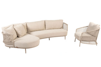 Sardinia Loungeset 3-teilig