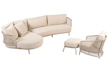 Sardinia Loungeset 4-teilig