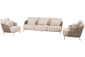 Beverly Stuhl und Bank-Loungeset