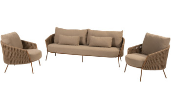 Molina Stuhl-Bank-Loungeset Amber